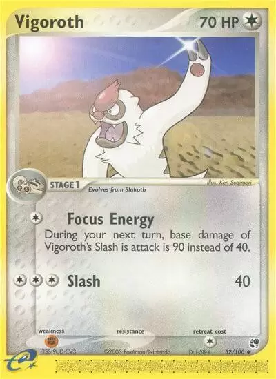 EX Sandstorm - Vigoroth