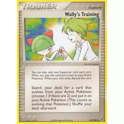 Wally's Training