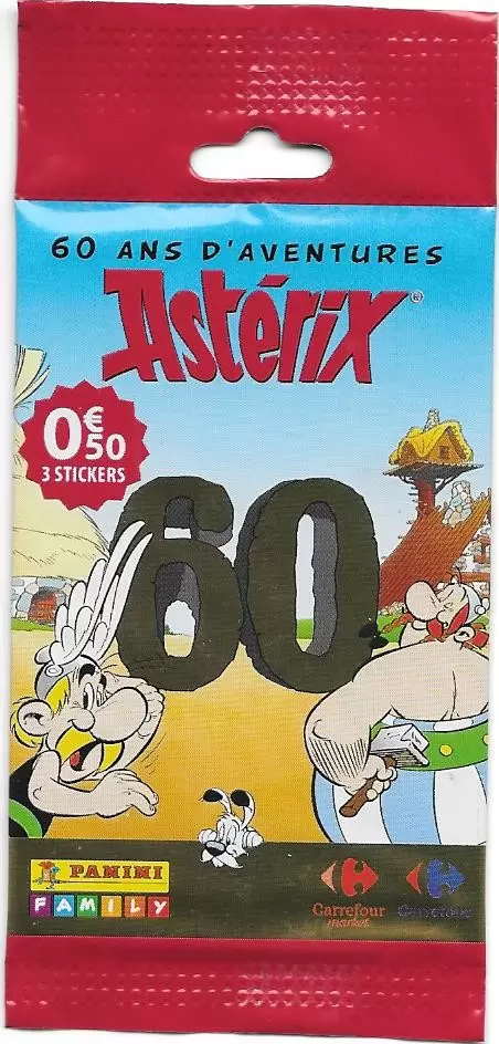 60 ans d\'aventure Astérix (Carrefour) - Pochette \