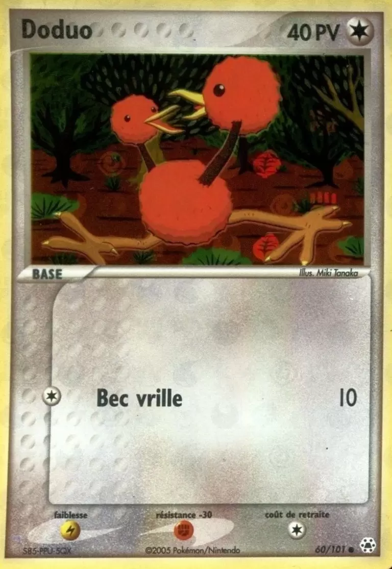 EX Légendes Oubliées - Doduo holographique