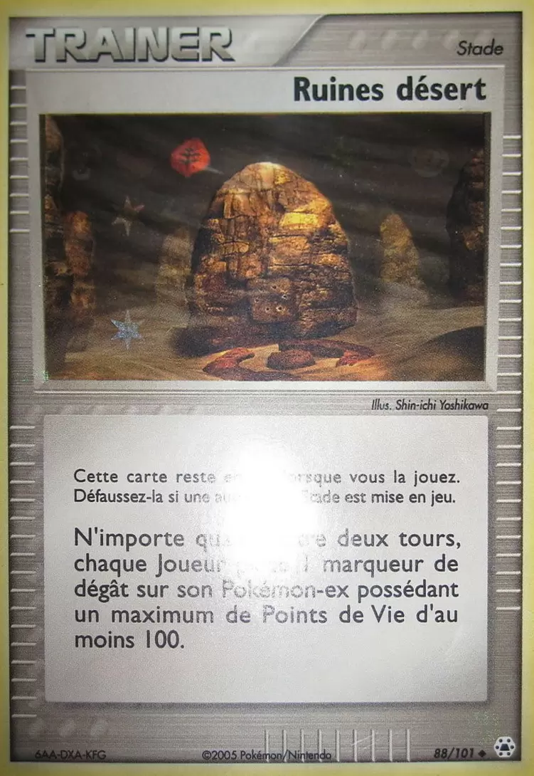 EX Légendes Oubliées - Ruines Désert holographique