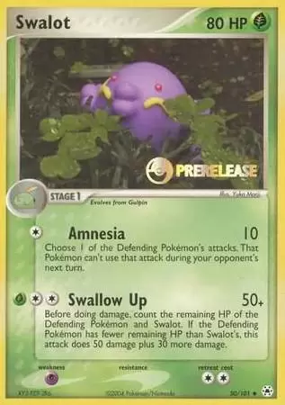 EX Hidden Legends - Swalot Prerelease