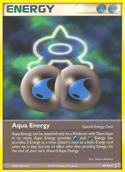 EX Team Magma VS Team Aqua - Aqua Energy