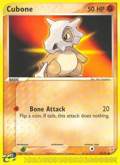 EX Team Magma VS Team Aqua - Cubone