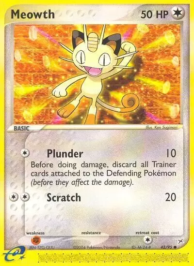 EX Team Magma VS Team Aqua - Meowth