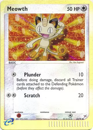 EX Team Magma VS Team Aqua - Meowth Reverse