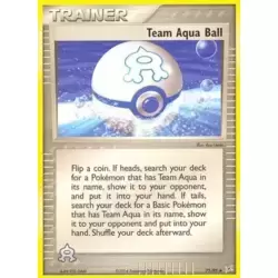 Team Aqua Ball