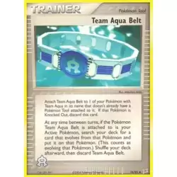 Team Aqua Belt