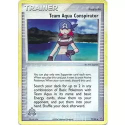 Team Aqua Conspirator Reverse