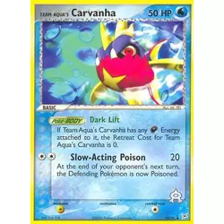 Team Aqua's Carvanha