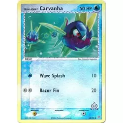 Team Aqua's Carvanha Reverse