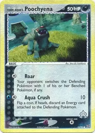EX Team Magma VS Team Aqua - Team Aqua\'s Poochyena Reverse