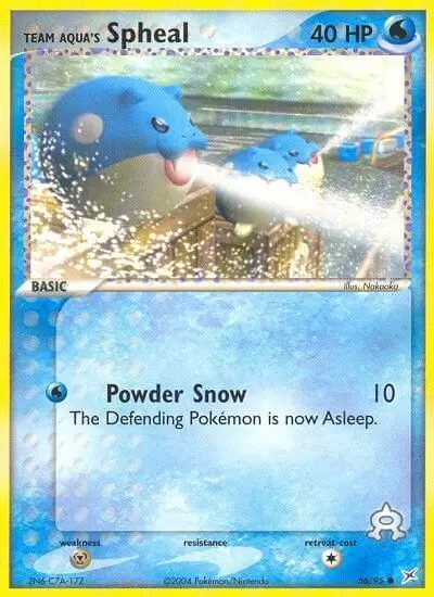 EX Team Magma VS Team Aqua - Team Aqua\'s Spheal