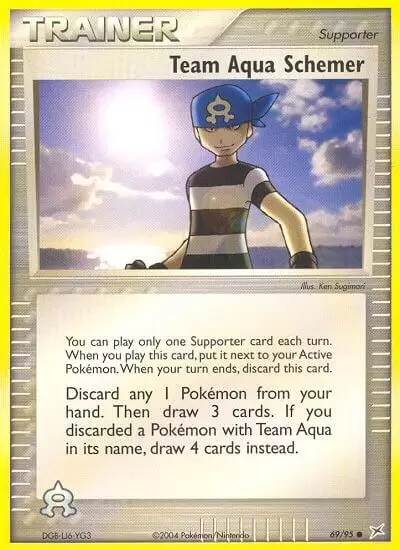 EX Team Magma VS Team Aqua - Team Aqua Schemer