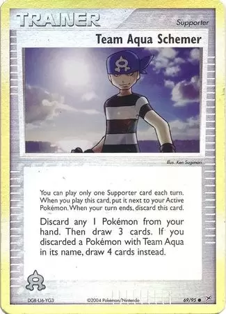EX Team Magma VS Team Aqua - Team Aqua Schemer Reverse