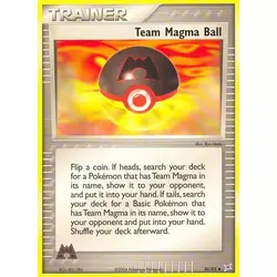 Team Magma Ball