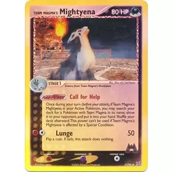 Team Magma's Mightyena Reverse