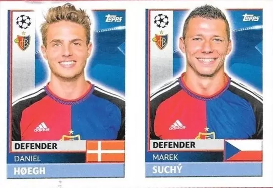 UEFA Champions League Saison 2016-2017 - Daniel HOEGH - Marek SUCHY\