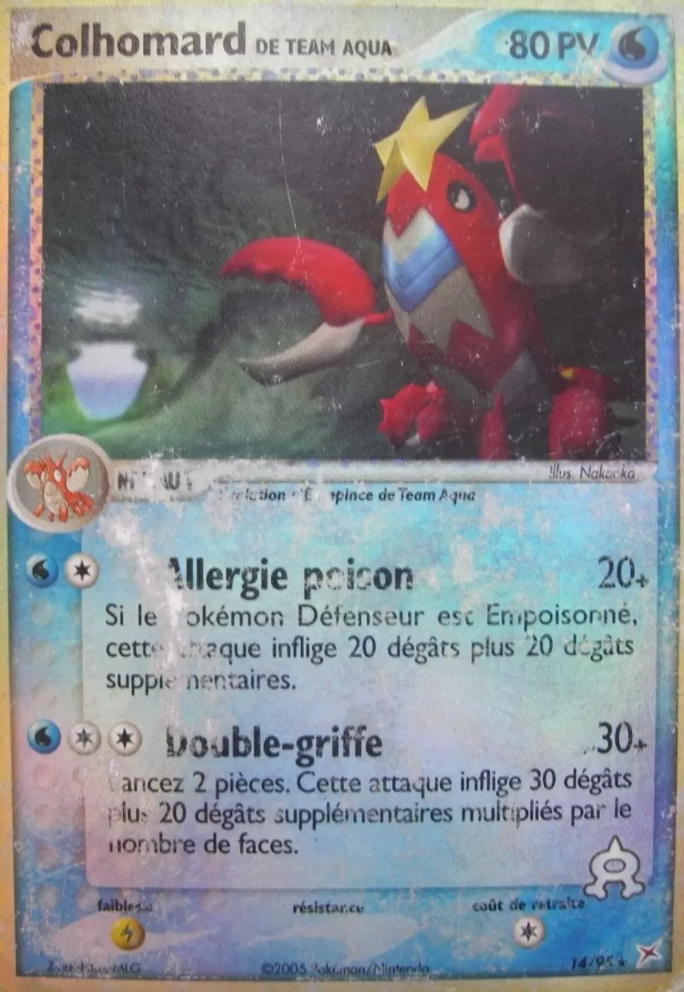 EX Team Magma VS Team Aqua - Colhomard de Team Aqua Reverse