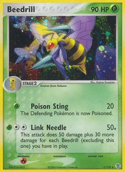 EX FireRed & LeafGreen - Beedrill Holo