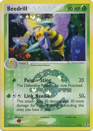 EX FireRed & LeafGreen - Beedrill Reverse