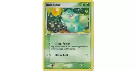 Bulbasaur - EX FireRed & LeafGreen Pokémon card 55/112