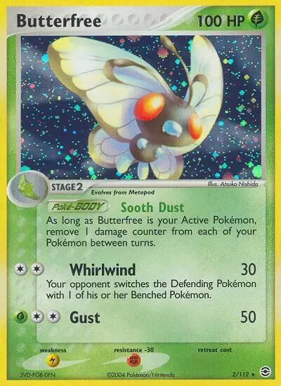EX FireRed & LeafGreen - Butterfree Holo