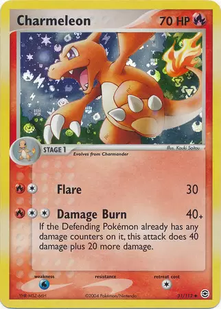 EX FireRed & LeafGreen - Charmeleon Holo