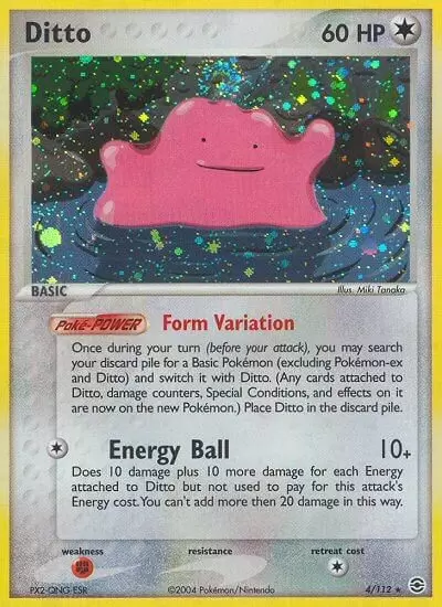 EX FireRed & LeafGreen - Ditto Holo
