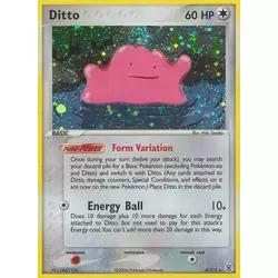 Checklist Ditto - 2004 - Pokemon EX