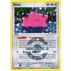 Checklist Ditto - 2004 - Pokemon EX