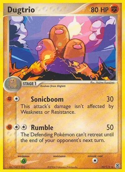 EX FireRed & LeafGreen - Dugtrio