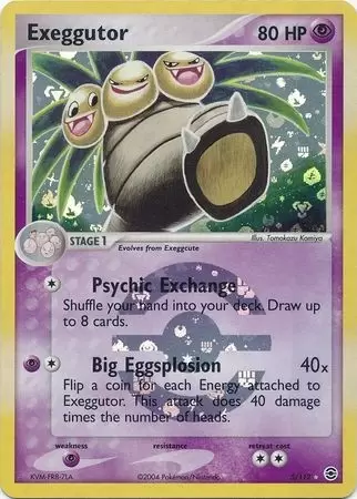 EX FireRed & LeafGreen - Exeggutor Reverse