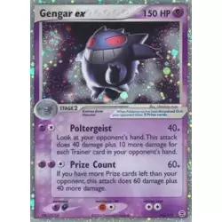 2004 Pokemon, FireRed & LeafGreen, #108/112 Gengar EX, Holo Ultra