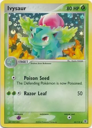 EX FireRed & LeafGreen - Ivysaur Holo