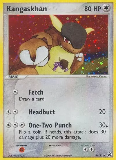 EX FireRed & LeafGreen - Kangaskhan Holo