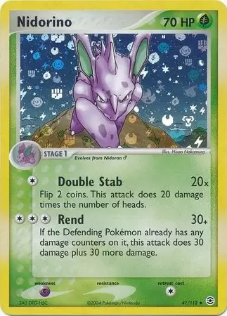 EX FireRed & LeafGreen - Nidorino Holo
