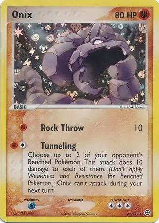 EX FireRed & LeafGreen - Onix Holo