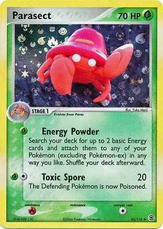 EX FireRed & LeafGreen - Parasect Holo