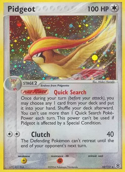 EX FireRed & LeafGreen - Pidgeot Holo