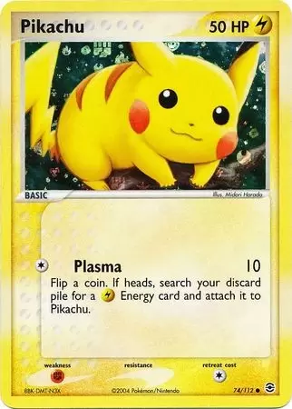 EX FireRed & LeafGreen - Pikachu Holo