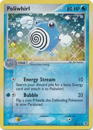 EX FireRed & LeafGreen - Poliwhirl Holo
