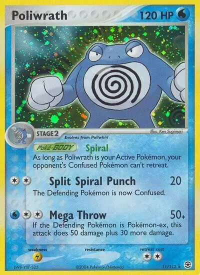 EX FireRed & LeafGreen - Poliwrath Holo
