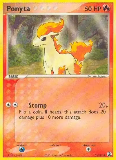 EX FireRed & LeafGreen - Ponyta
