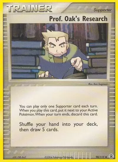 EX FireRed & LeafGreen - Prof. Oak\'s Research