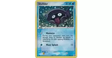 Shellder Holo EX FireRed & Pokémon 79/112