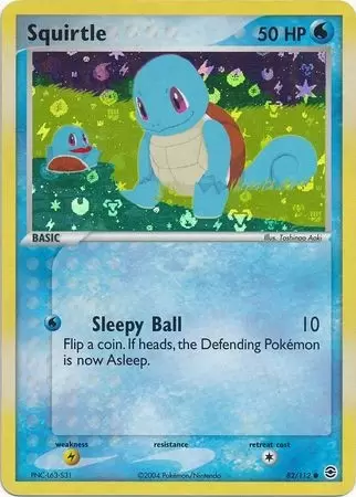 EX FireRed & LeafGreen - Squirtle Holo