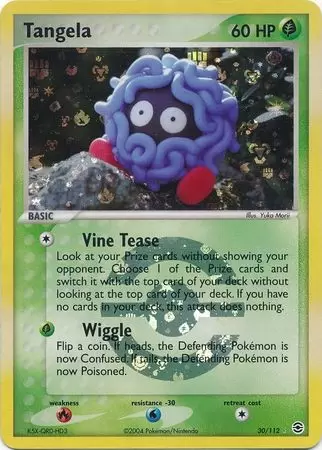 EX FireRed & LeafGreen - Tangela reverse