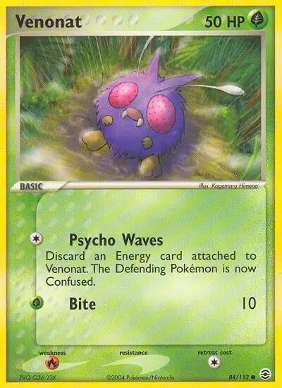 EX FireRed & LeafGreen - Venonat
