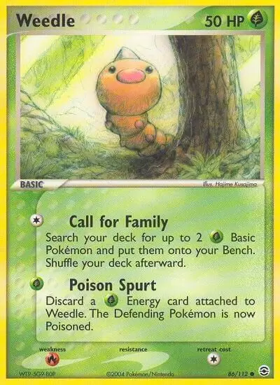 EX FireRed & LeafGreen - Weedle